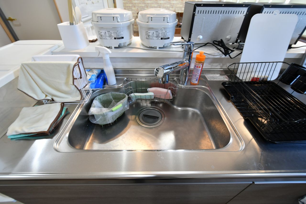 シンクの様子。(2021-03-04,共用部,KITCHEN,1F)