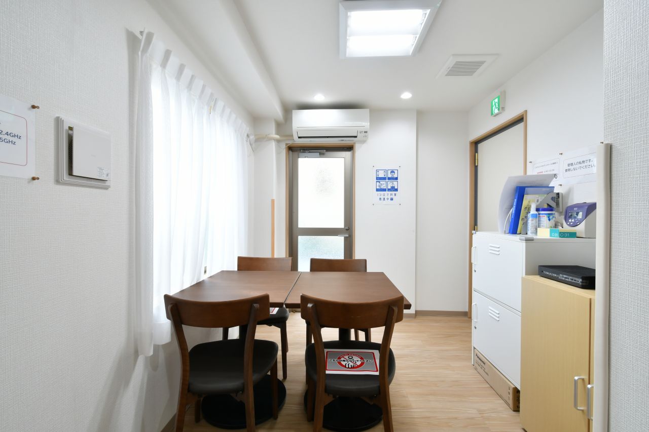 ダイニングスペースの様子。(2021-03-04,共用部,LIVINGROOM,1F)