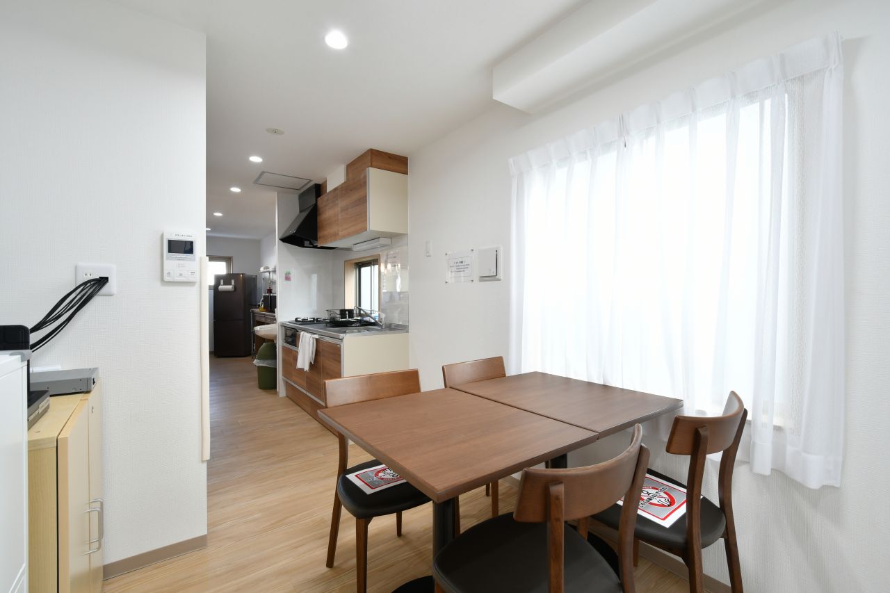 ダイニングスペースの様子2。(2021-03-04,共用部,LIVINGROOM,1F)