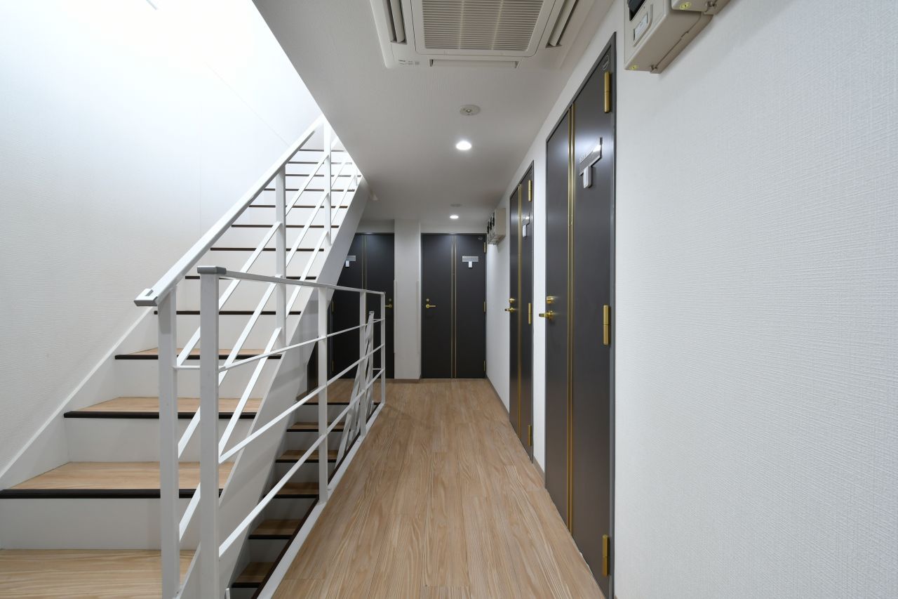 廊下の様子。女性専用フロアです。間取りは2階と同じです。(2021-03-04,共用部,OTHER,3F)