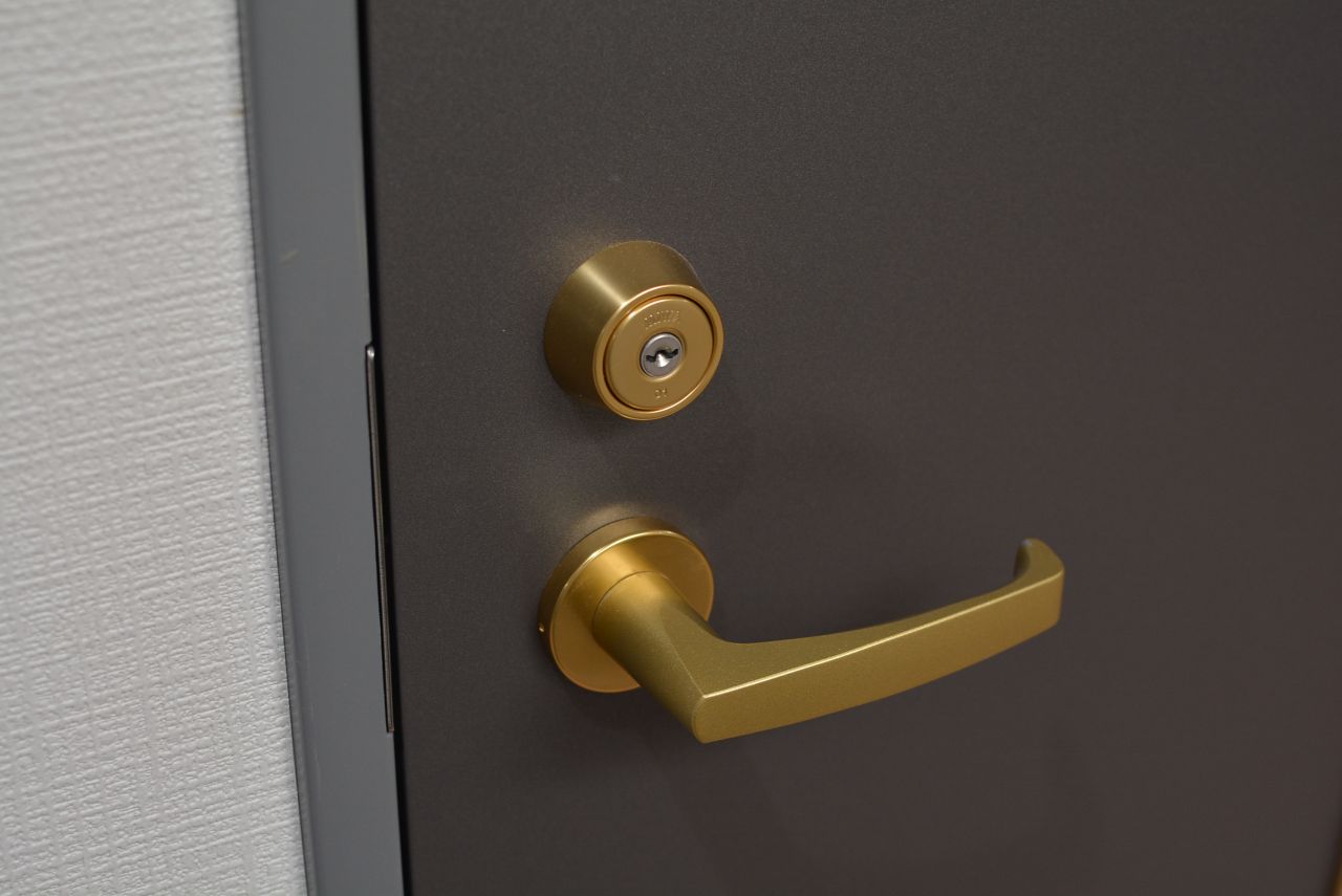専有部のドアハンドル。（306号室）(2021-03-04,専有部,ROOM,3F)