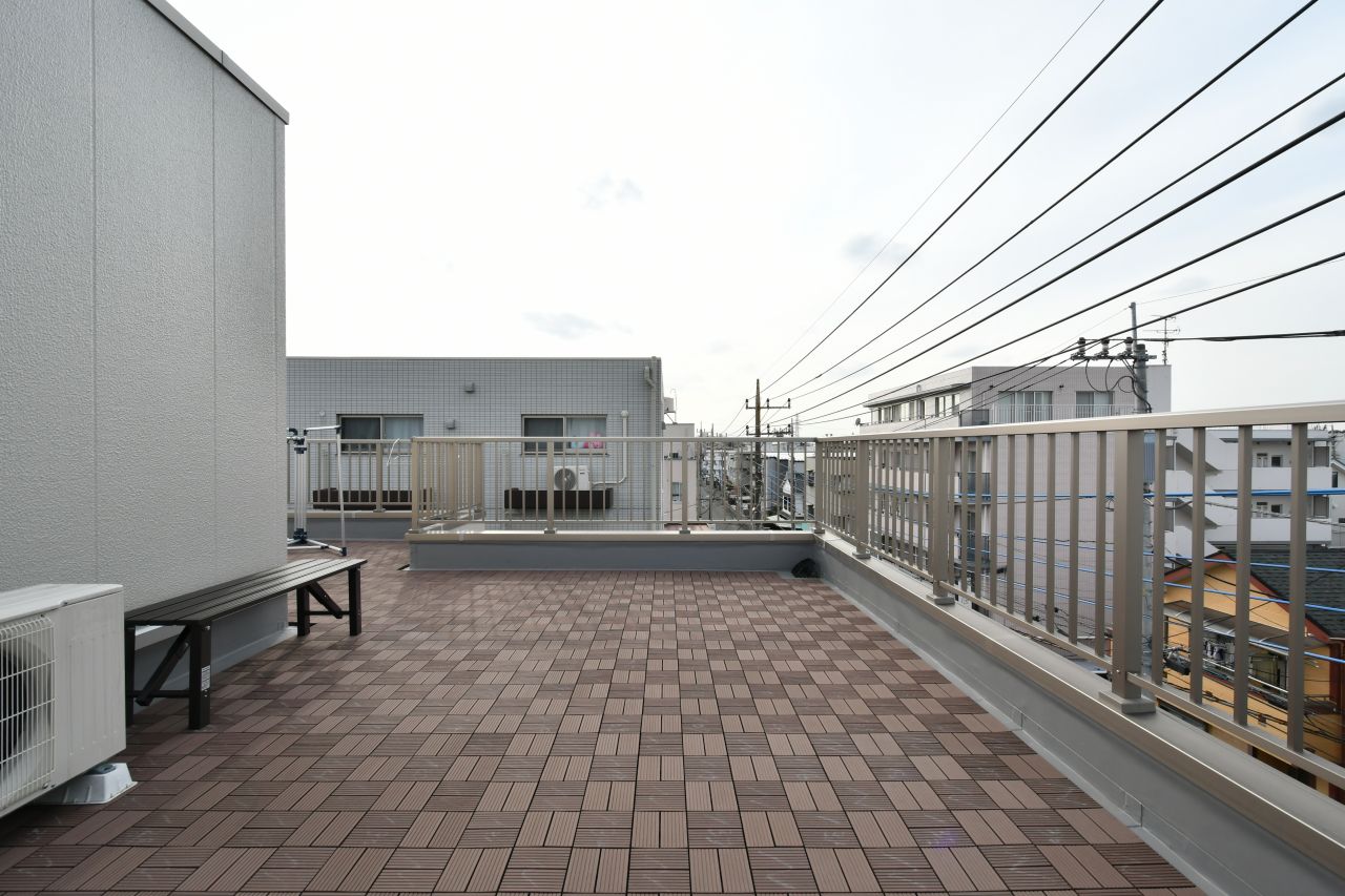 屋上の様子3。(2021-03-04,共用部,OTHER,4F)
