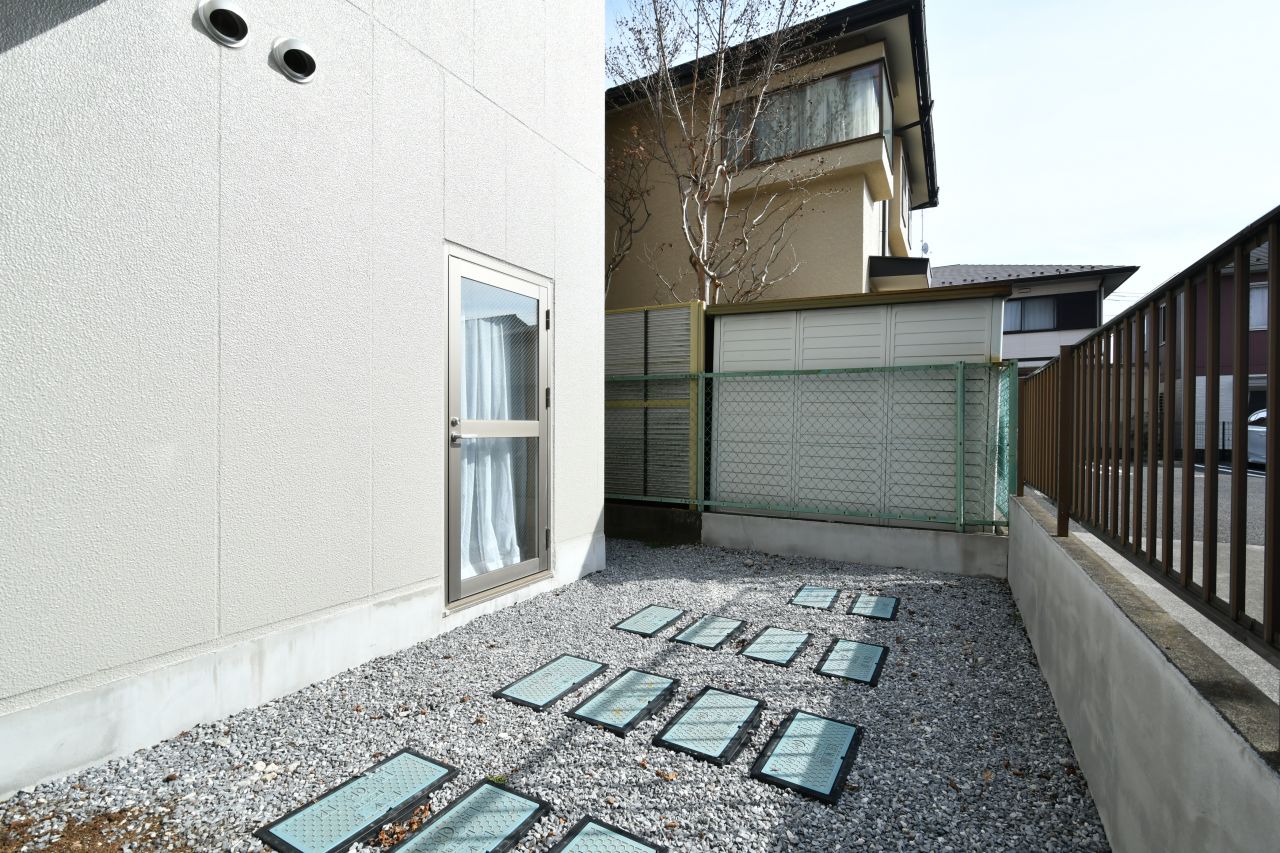 自転車置き場の様子。(2021-03-04,共用部,GARAGE,1F)