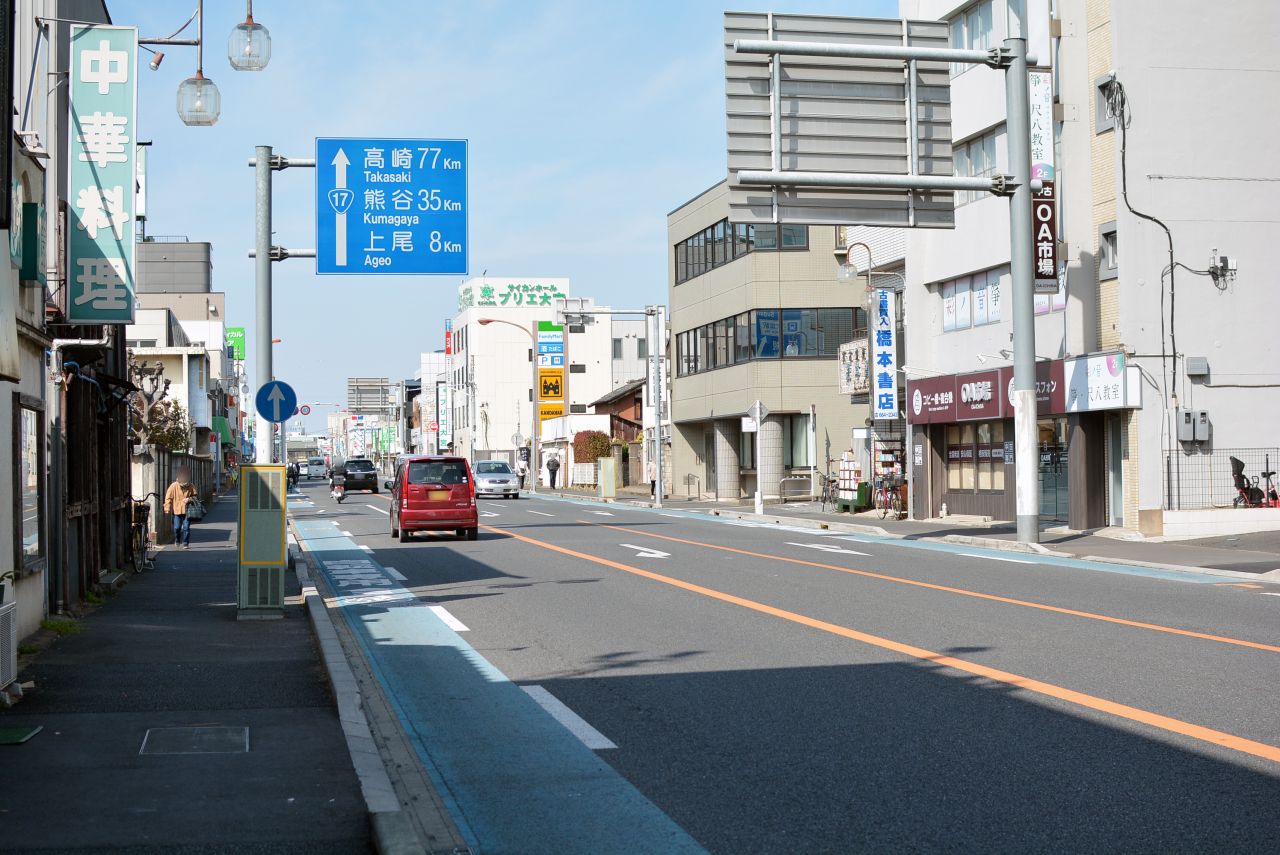 駅からシェアハウスへ向かう道の様子。(2021-03-04,共用部,ENVIRONMENT,1F)