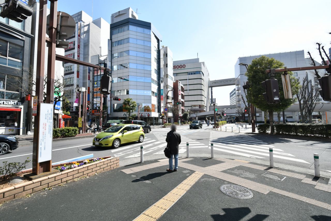 駅からシェアハウスへ向かう道の様子2。(2021-03-04,共用部,ENVIRONMENT,1F)