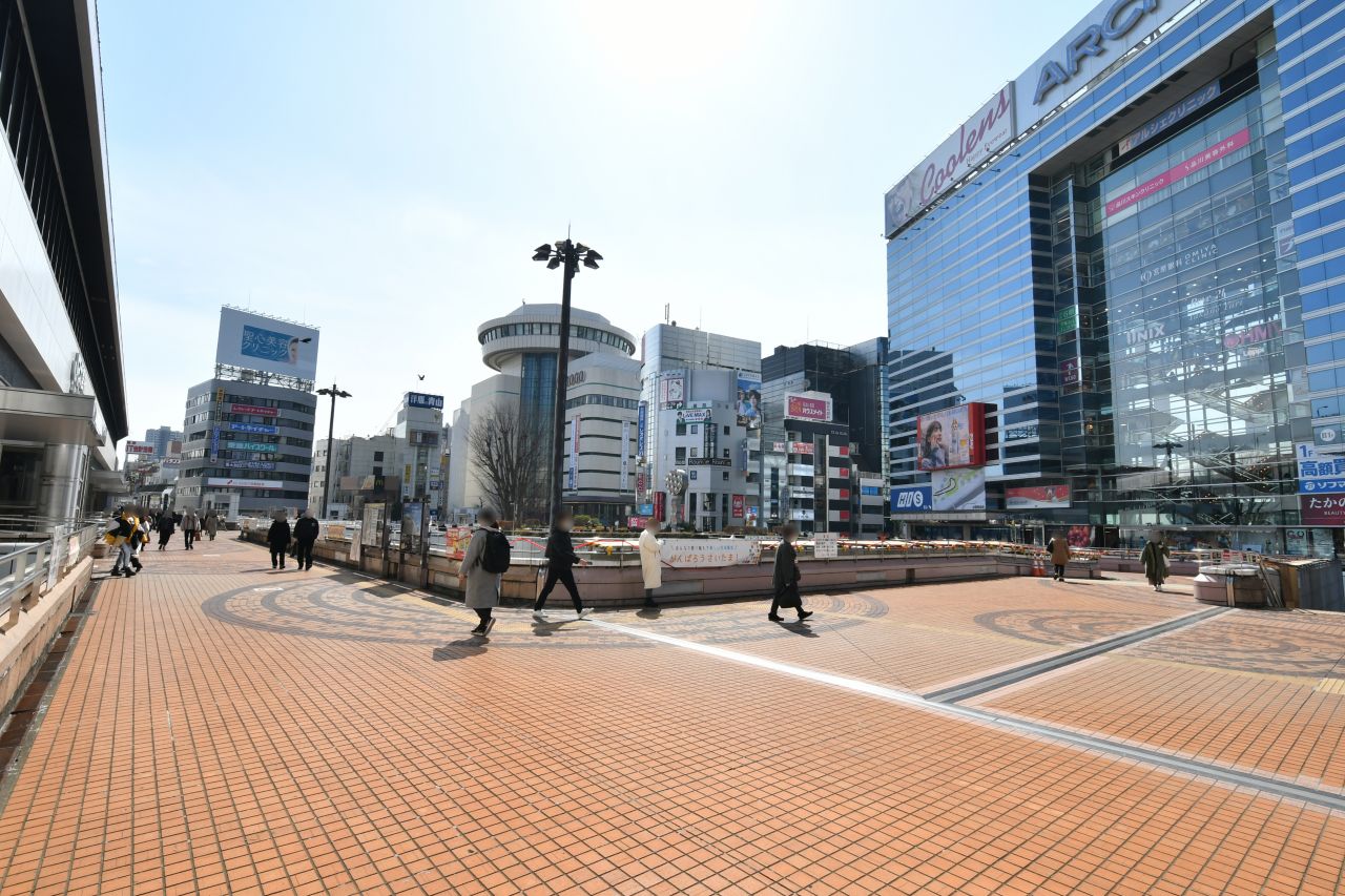 各線・大宮駅前の様子。(2021-03-04,共用部,ENVIRONMENT,1F)