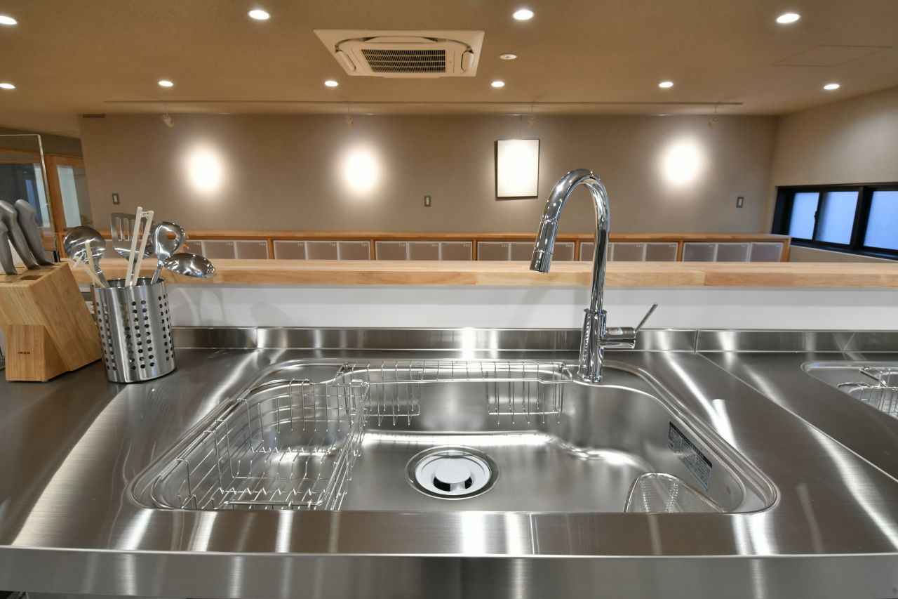 シンクの様子。(2019-10-17,共用部,KITCHEN,1F)
