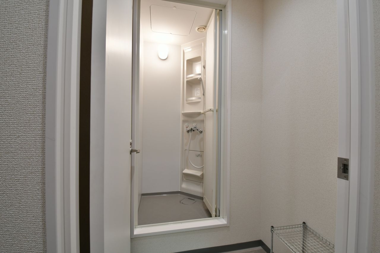シャワールームの様子2。(2019-10-17,共用部,BATH,1F)