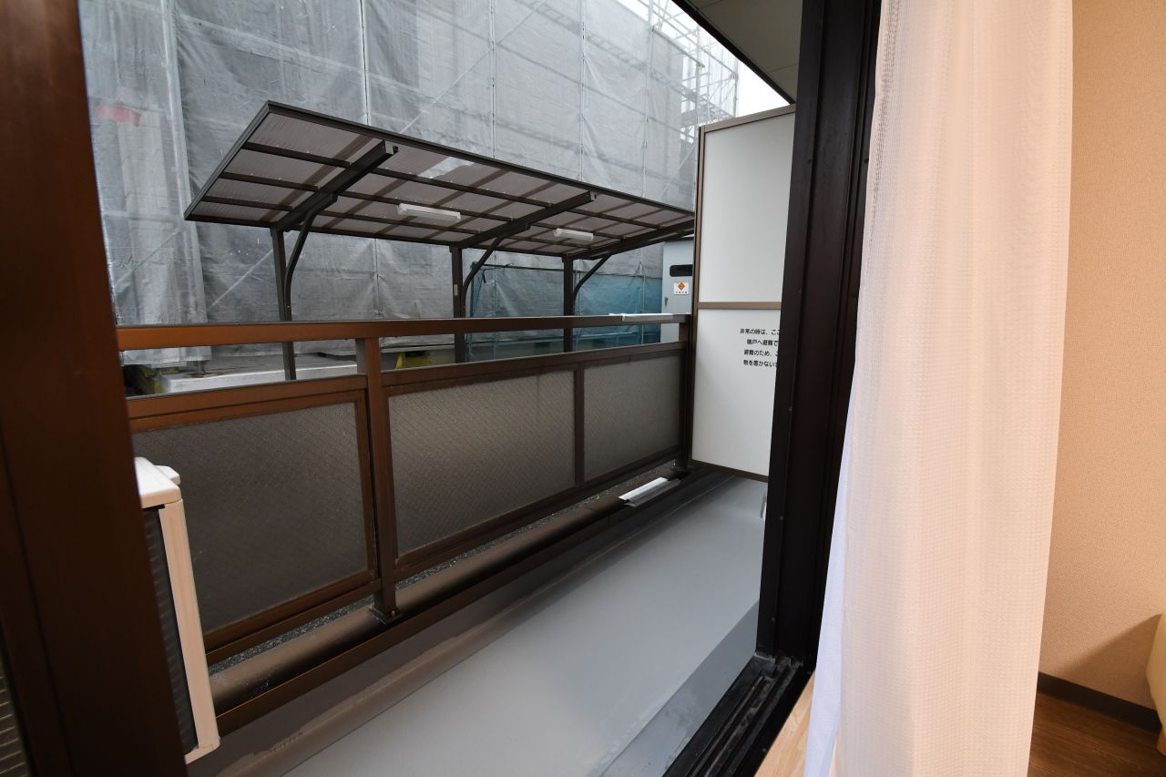 ベランダの様子。（101号室）(2019-10-17,専有部,ROOM,1F)