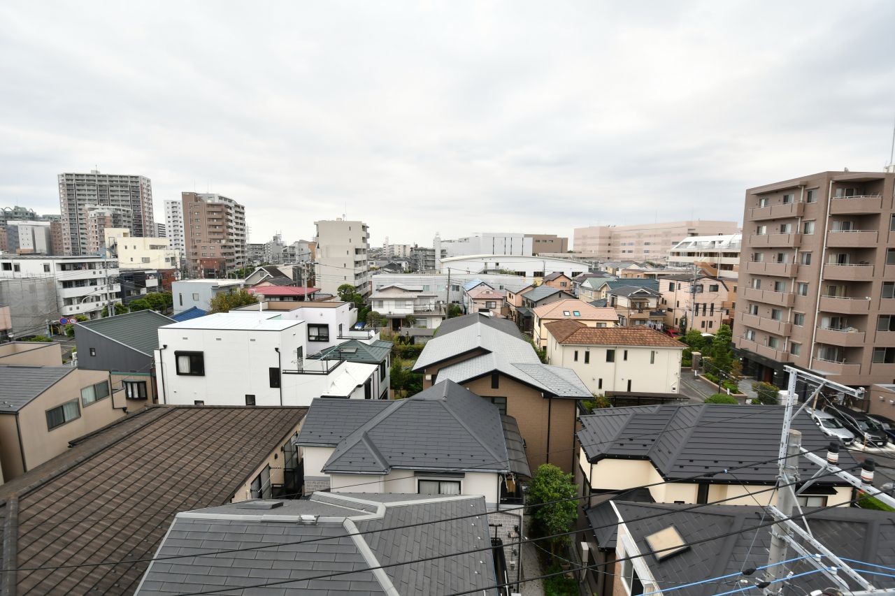 窓から見える景色。高い建物の少ないエリアです。（608号室）(2020-10-14,専有部,ROOM,6F)