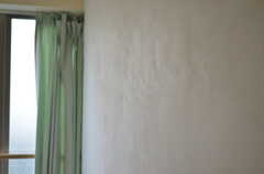 漆喰の壁だそう。（304号室）(2012-01-10,専有部,ROOM,3F)