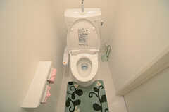 トイレはウォシュレット付です。(2013-03-10,共用部,TOILET,1F)