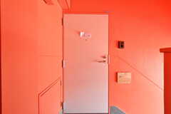 専有部のドア。（A407号室）(2020-03-17,専有部,ROOM,4F)