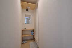 シャワールームの脱衣室。(2020-08-04,共用部,BATH,2F)