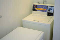 洗濯機の様子。(2013-05-23,共用部,LAUNDRY,5F)