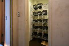 部屋ごとにバスグッズなどを入れておける収納ボックス。(2021-07-13,共用部,OTHER,2F)