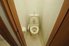 トイレはウォシュレット付きです。(2014-01-14,共用部,BATH,5F)