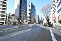 東日本橋駅前の大通り。(2022-02-02,共用部,ENVIRONMENT,1F)