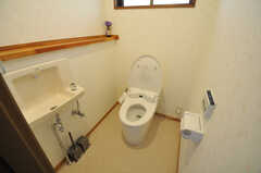 ウォシュレット付きトイレの様子。(2013-03-12,共用部,TOILET,3F)