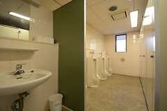 3Fのトイレは男性専用。(2014-11-04,共用部,TOILET,3F)