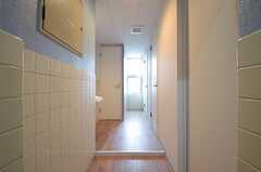 トイレの様子。専有部が4室あります。(2013-03-04,共用部,TOILET,3F)