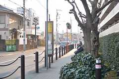 最寄りのバス停の様子2。ひばりヶ丘駅へアクセスできます。(2016-02-09,共用部,ENVIRONMENT,1F)