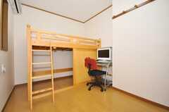 専有部の様子2。（101号室）※2011年4月現在、ベッドは変更になっているとの事。(2009-07-16,専有部,ROOM,1F)