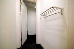 脱衣室の様子。(2010-04-08,共用部,BATH,1F)