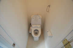 ウォシュレット付きトイレの様子。(2011-03-25,共用部,TOILET,1F)