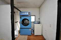 洗濯機、乾燥機の様子。(2009-02-25,共用部,LAUNDRY,1F)