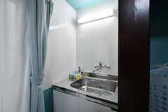 全室に洗面台が設置されています。（101号室）(2022-06-15,専有部,ROOM,1F)