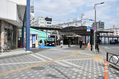 JR常磐線・金町駅の様子。(2022-03-02,共用部,ENVIRONMENT,1F)