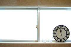 窓の様子。（102号室）※モデルルームです。(2012-11-26,専有部,ROOM,1F)