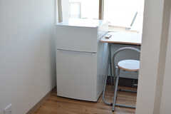 全室冷蔵庫付きです。（402号室）(2022-03-24,専有部,ROOM,4F)