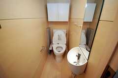 トイレの様子。（501号室）(2008-08-31,専有部,ROOM,6F)