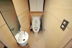 トイレの様子。（502号室）(2008-08-31,専有部,ROOM,6F)