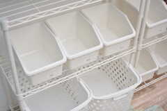 部屋ごとに洗剤などを収納しておけるボックス。(2022-04-08,共用部,OTHER,1F)