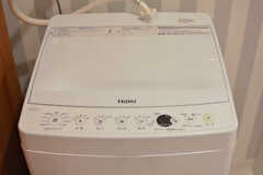洗濯機の様子。(2020-08-05,共用部,LAUNDRY,1F)