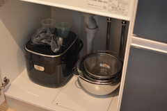 炊飯器も用意されています。(2020-08-05,共用部,KITCHEN,3F)