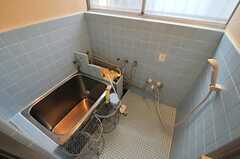 シャワールームの様子。(2010-11-24,共用部,BATH,1F)