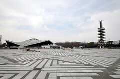 駒沢オリンピック公園までは徒歩10分。(2014-02-03,共用部,ENVIRONMENT,1F)