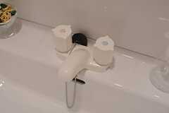 洗面台の水栓。(2014-12-15,共用部,BATH,1F)