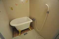 バスルームの様子。バスタブ付きです。(2013-12-02,共用部,BATH,1F)