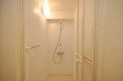 シャワールームの様子。(2010-02-05,共用部,BATH,3F)
