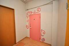 専有部ドアの様子。（808号室）(2009-02-06,専有部,ROOM,8F)