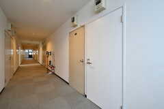 専有部のドア。（201号室）(2023-02-10,専有部,ROOM,2F)