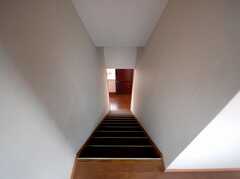 階段の様子。（4階から3階）(2008-03-17,共用部,OTHER,4F)