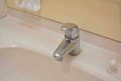 洗面台の水栓。(2022-10-11,共用部,WASHSTAND,1F)