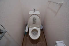 ウォシュレット付きトイレの様子。(2022-02-09,共用部,TOILET,3F)