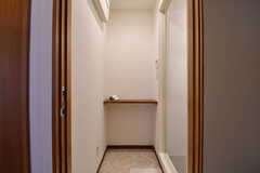 シャワールームの脱衣室。(2019-09-11,共用部,BATH,1F)